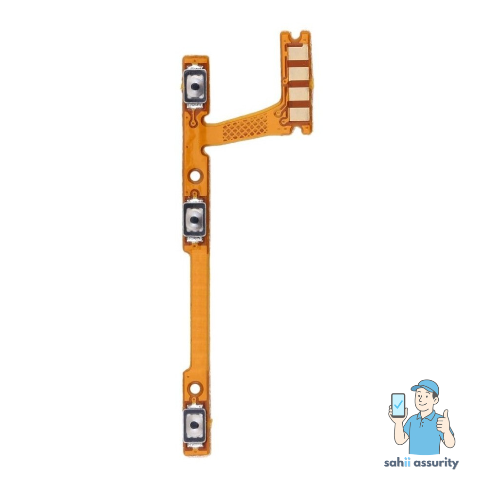Volume Button Flex Cable for Xiaomi Poco M3 thumbnail
